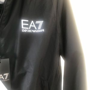 Emporio Armani logo bomber jacket